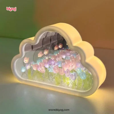 Tulip Dream DIY Night Lamp – Handmade Beauty for Your Space