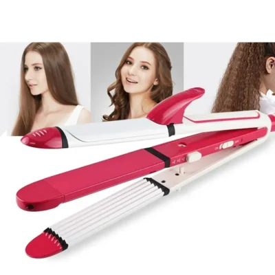 3-in-1 KEMEI KM-1213 Hair Straightener