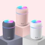 Mini Humidifier with RGB Light – 300ml_biyog.com