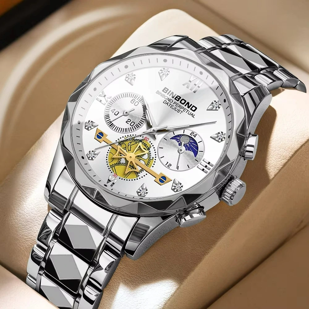 BINBOND B1236 Men Watch - Image 5