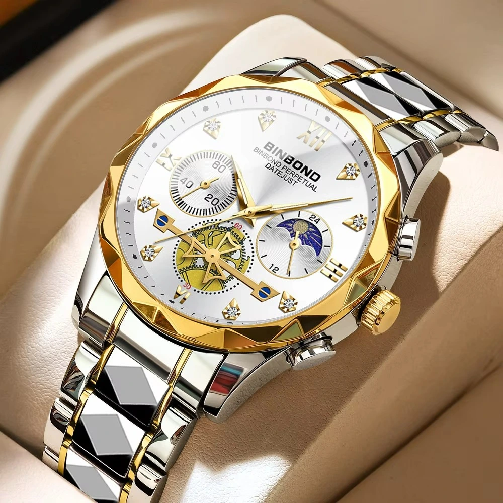 BINBOND B1236 Men Watch - Image 6