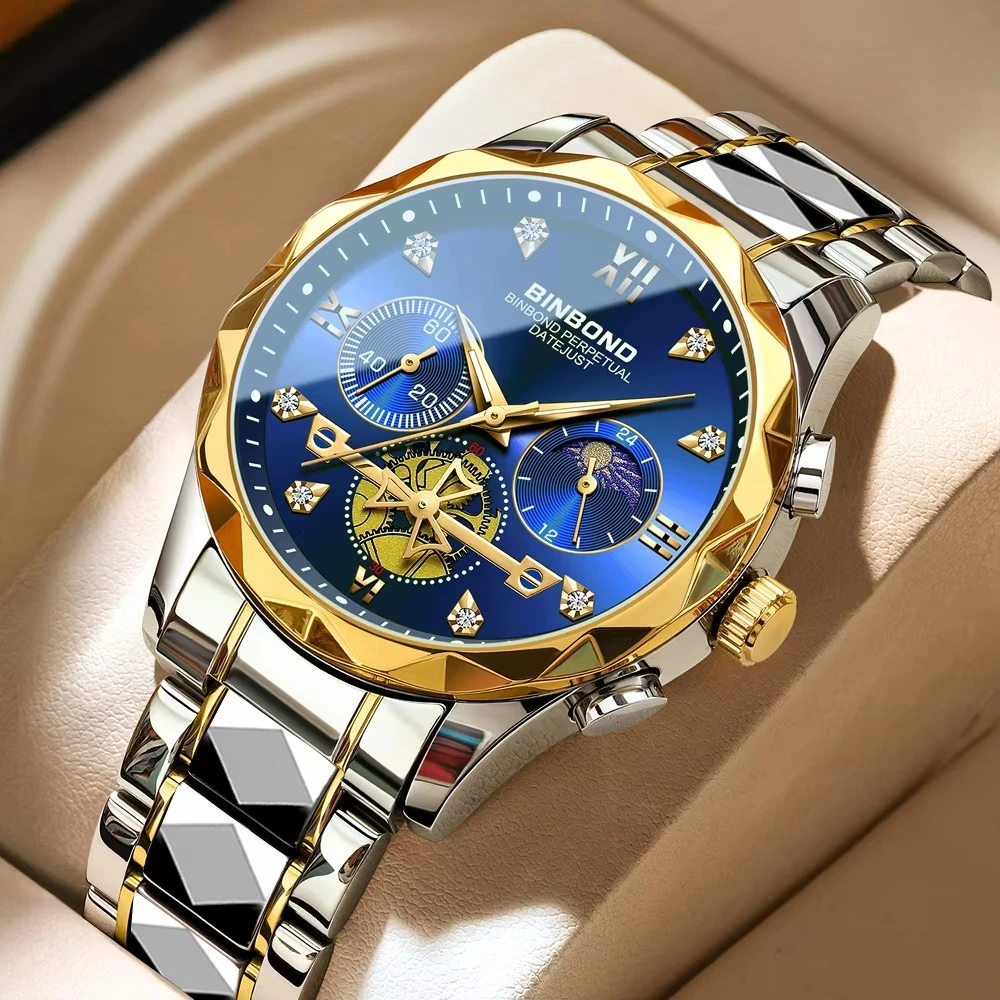 BINBOND B1236 Men Watch - Image 7