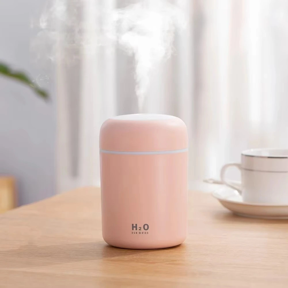 Mini Humidifier with RGB Light – 300ml_biyog.com