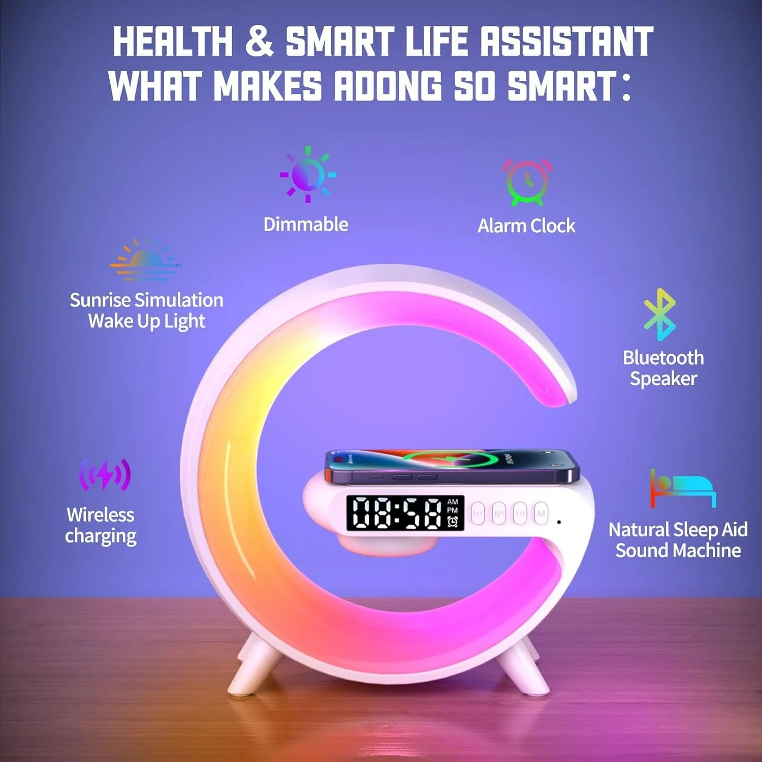 G63 Smart Light Clock