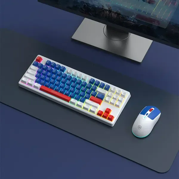 Micropack KM-269W Navy Wireless Keyboard & Mouse Combo_biyog.com